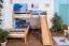 Kinderhochbett mit Rutsche