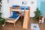 Kinderhochbett mit Rutsche