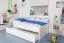 Bett weiß 90x200