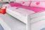 Bett weiß 90x200