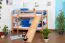 Kinderhochbett mit Rutsche