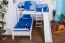 Kinderhochbett mit Rutsche