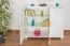 Kommode Kiefer massiv Vollholz weiß lackiert Columba 17 – Abmessung 101 x 121 x 50 cm