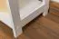 Regal Kiefer massiv Vollholz weiß lackiert Junco 55C - Abmessung 164 x 60 x 30 cm