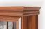 Wohnzimmer Komplett - Set E Sentis, 6-teilig, Farbe: Dunkelbraun