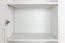 Vitrine Badile 05, Farbe: Kiefer Weiß / Braun - 187 x 127 x 39 cm (H x B x T)