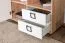 Kinderzimmer - Kommode Benjamin 27, Farbe: Buche / Weiß - 134 x 86 x 37 cm (H x B x T)