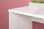 Kinderzimmer - Schreibtisch Benjamin 29, Farbe: Weiß - Abmessungen: 76 x 125 x 60 cm (H x B x T)