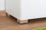 Drehtürenschrank / Kleiderschrank Sabadell 03, Farbe: Weiß / Weiß Hochglanz - 209 x 80 x 38 cm (H x B x T)