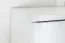 Drehtürenschrank / Kleiderschrank Sabadell 03, Farbe: Weiß / Weiß Hochglanz - 209 x 80 x 38 cm (H x B x T)