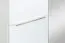 Drehtürenschrank / Kleiderschrank Sabadell 03, Farbe: Weiß / Weiß Hochglanz - 209 x 80 x 38 cm (H x B x T)