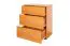 Kommode Kebumen 11, Farbe: Erle - Abmessungen: 78 x 65 x 40 cm (H x B x T)