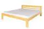 Jugendbett Kiefer massiv Vollholz natur 73, inkl. Lattenrost - Abmessung 180 x 200 cm