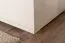 Vitrine Garim 11, Farbe: Beige Hochglanz - 123 x 60 x 40 cm (H x B x T)
