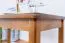 Tisch Kiefer massiv Vollholz Eichefarben Rustikal Junco 227D (eckig) - 120 x 60 cm (B x T)