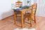 Tisch Kiefer massiv Vollholz Erlefarben Junco 227B (eckig) - 100 x 60 cm (B x T)