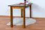 Tisch Kiefer massiv Vollholz Eichefarben Rustikal Junco 227A (eckig) - 90 x 60 cm (B x T)