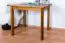 Tisch Kiefer massiv Vollholz Eichefarben Rustikal Junco 227A (eckig) - 90 x 60 cm (B x T)