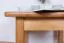 Tisch Kiefer massiv Vollholz Erlefarben Junco 233A (eckig) - 60 x 60 cm (B x T)