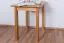 Tisch Kiefer massiv Vollholz Erlefarben Junco 233A (eckig) - 60 x 60 cm (B x T)