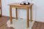 Tisch Kiefer massiv Vollholz Erlefarben Junco 226A (eckig) - 50 x 80 cm (B x T)