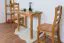 Tisch Kiefer massiv Vollholz Erlefarben Junco 226A (eckig) - 50 x 80 cm (B x T)