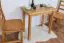 Tisch Kiefer massiv Vollholz Erlefarben Junco 226A (eckig) - 50 x 80 cm (B x T)
