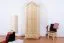 Kleiderschrank Holz natur
