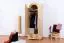 Kleiderschrank Holz natur