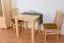 Tisch Kiefer massiv Vollholz natur Junco 239A - 80 x 80 cm (B x T)
