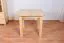 Tisch Kiefer massiv Vollholz natur Junco 239A - 80 x 80 cm (B x T)