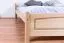 Jugendbett Buche massiv Vollholz natur 117G, inkl. Lattenrost - 180 x 200 cm (B x L)