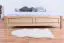Jugendbett Buche massiv Vollholz natur 117G, inkl. Lattenrost - 180 x 200 cm (B x L)