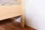 Jugendbett Kiefer massiv Vollholz natur 65C, inkl. Lattenrost -180 x 200 cm (B x L)