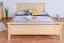Jugendbett Kiefer massiv Vollholz natur 69, inkl. Lattenrost - 160 x 200 cm (B x L)