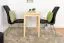 Tisch Kiefer massiv Vollholz natur Junco 233A (eckig) - 60 x 60 cm (B x T)