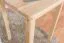 Tisch Kiefer massiv Vollholz natur Junco 233A (eckig) - 60 x 60 cm (B x T)