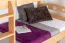 Etagenbett für Erwachsene "Easy Premium Line" K18/n inkl. 2 Schubladen und 2 Abdeckblenden, Kopfteil mit Löchern, Buche Vollholz massiv Natur - Liegefläche: 90 x 200 cm, (B x L) teilbar