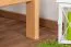 Stockbett für Erwachsene "Easy Premium Line" K19/n, Kopf- und Fußteil mit Löchern, Buche Vollholz massiv Natur - 90 x 200 cm (B x L), teilbar