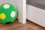 Etagenbett / Stockbett "Easy Premium Line" K18/h inkl. Liegeplatz und 2 Abdeckblenden, Kopfteil mit Löchern, Buche Vollholz massiv Weiß - Liegefläche: 90 x 200 cm, teilbar