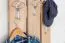 Garderobe Ainsa 02, Farbe: Eiche Braun - 209 x 50 x 37 cm (H x B x T)