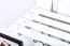Garderobe Kiefer massiv Vollholz Weiß Junco 352 – Abmessungen: 60 x 60 x 29 cm (H x B x T)