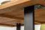 Esstisch Wooden Nature 411 Eiche massiv geölt, Tischplatte rustikal - 140 x 90 cm (B x T)