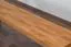 Bank Wooden Nature 134 Kernbuche massiv - 180 x 33 cm (L x B)