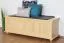 Truhe Kiefer massiv Vollholz natur 179 – Abmessung: 50 x 154 x 46 cm (H x B x T)