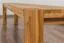 Bank Wooden Nature 133 Eiche massiv - 180 x 33 cm (L x B)
