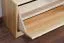 Schuhschrank  Kiefer massiv Vollholz natur 019 - Abmessung 45 x 72 x 29 cm (H x B x T)
