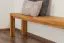 Bank Wooden Nature 133 Kernbuche massiv - 200 x 33 cm (L x B)