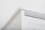 Kleiderschrank Kiefer Vollholz massiv weiß lackiert Junco 14B - Abmessung 195 x 92 x 59 cm