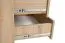Drehtürenschrank / Kleiderschrank Kanel 02, Farbe: Eiche / Anthrazit - Abmessungen: 195 x 100 x 51 cm (H x B x T)